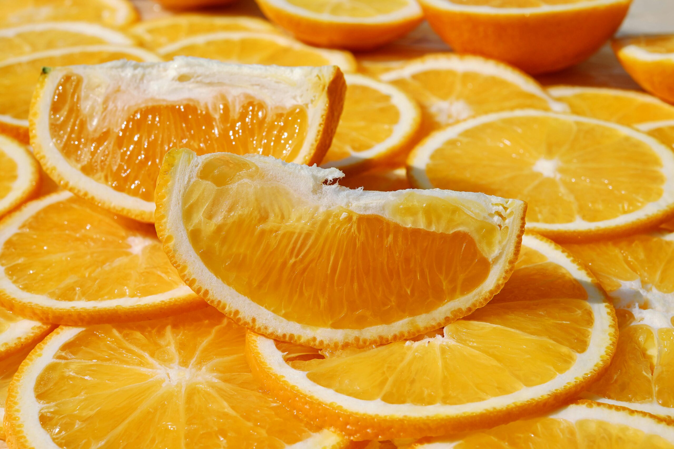Oranges slice
